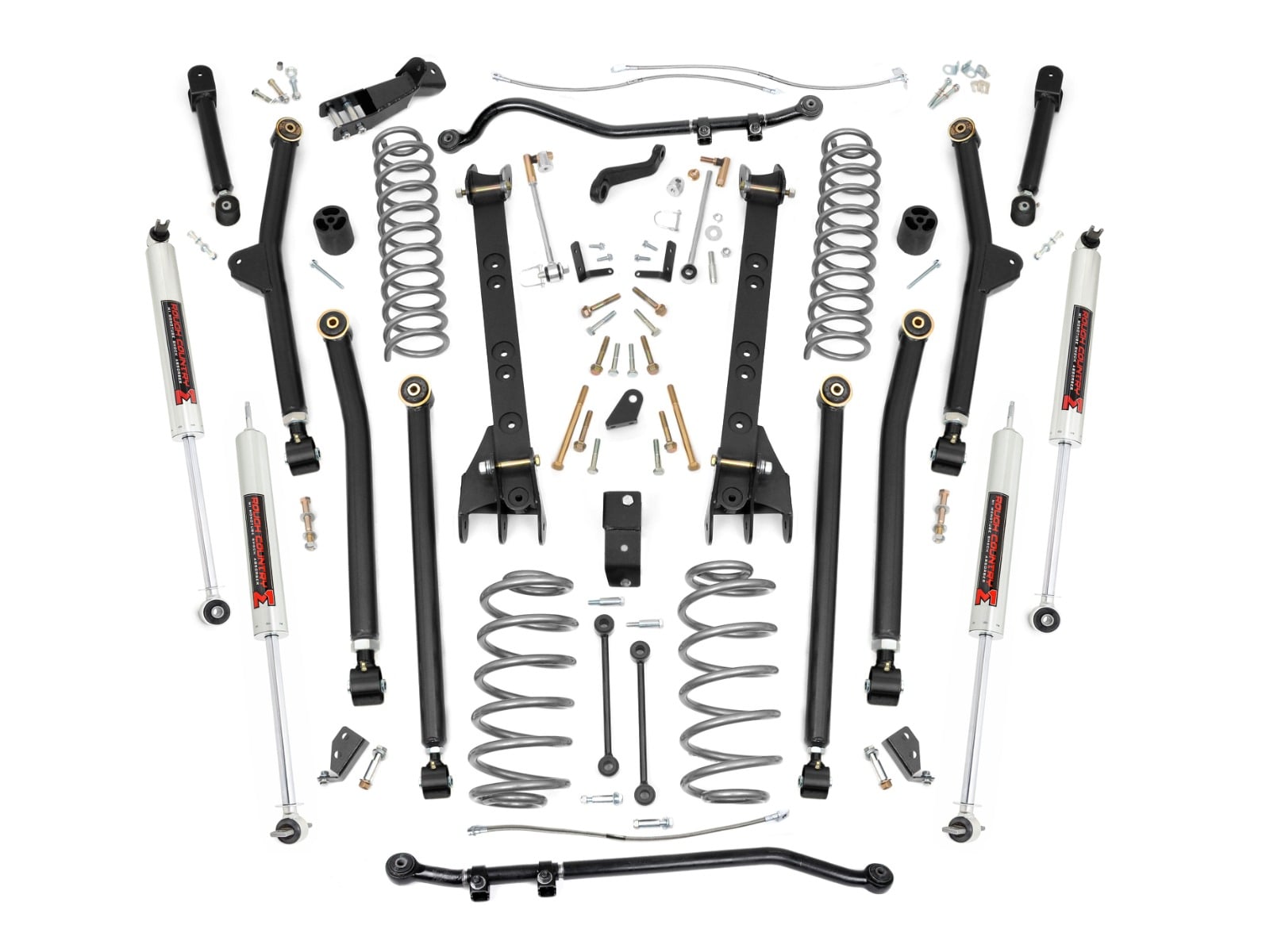 6-Zoll-Lift Kit | Long Arm | M1 | Jeep Wrangler TJ 4WD (1997–2006)